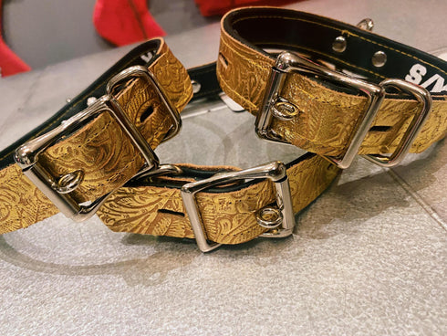 Locking Buckle Collar - Metallic